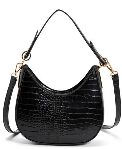 Shop Like Dreams Women's Diana Crescent Shoulder Bag In Black