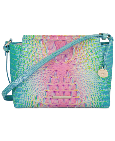 Brahmin Hillary Leather Crossbody In Cotton Candy ModeSens
