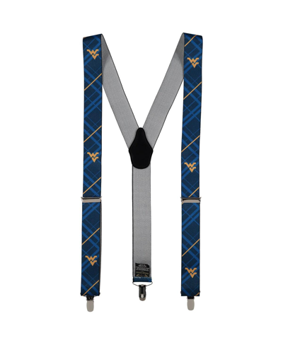 Shop Eagles Wings Men's West Virginia Mountaineers Suspenders In Navy