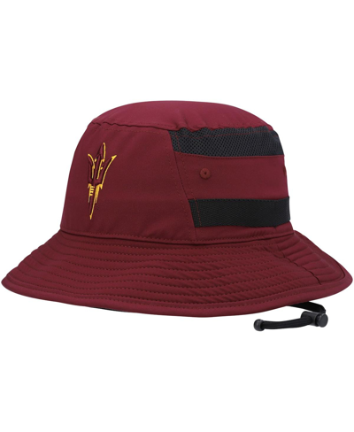 Adidas Originals Men's Adidas Maroon Arizona State Sun Devils 2021 Sideline Aeroready Bucket Hat In Maroon