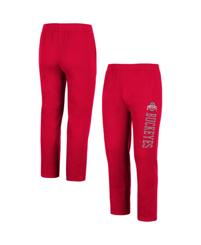 Shop Colosseum Men's  Scarlet Ohio State Buckeyes Fleece Pants