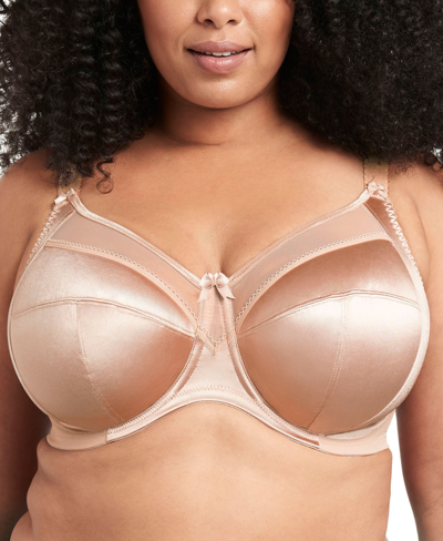 Shop Goddess Keira Underwire Bra In Fawn