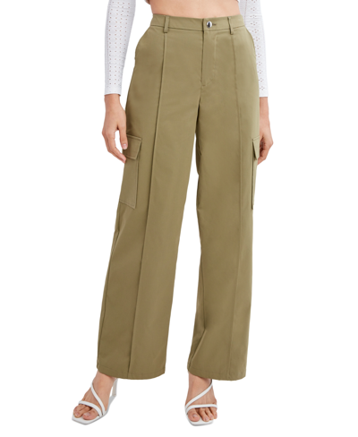 Bcbgeneration Wide Leg Cargo Pants In Seed Green | ModeSens