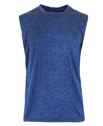 Shop Galaxy By Harvic Men's Performance Muscle T-shirt In Royal
