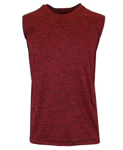 Shop Galaxy By Harvic Men's Performance Muscle T-shirt In Red