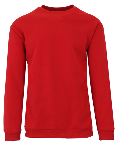 Shop Galaxy By Harvic Men's Pullover Sweater In Red