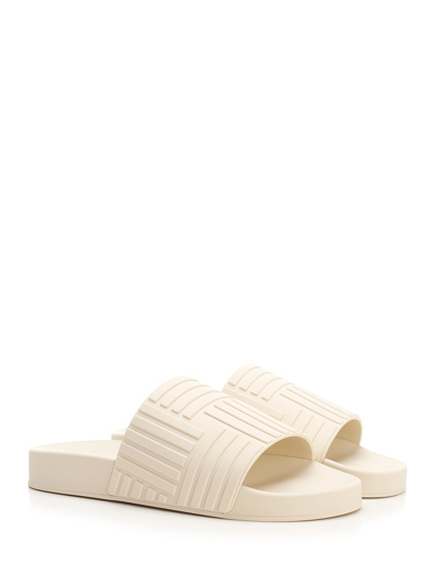 Shop Bottega Veneta Women's White Other Materials Sandals