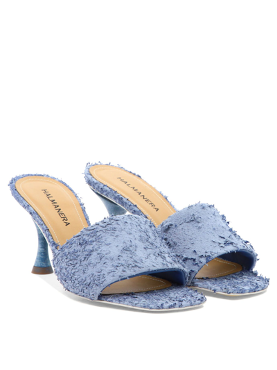 Shop Halmanera Women's Light Blue Other Materials Sandals