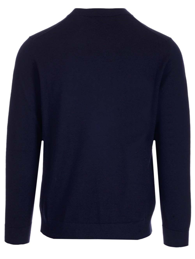 Shop Burberry Men's Blue Other Materials Sweater