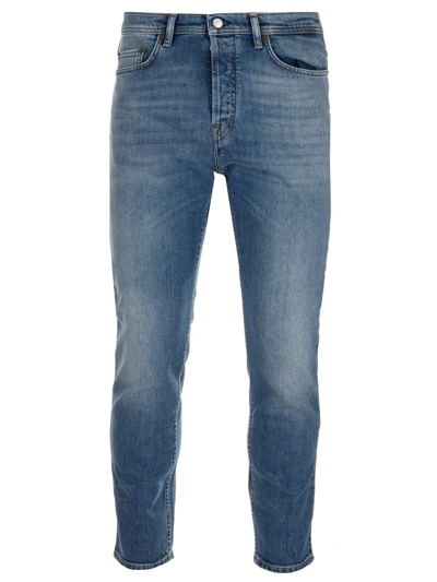 Shop Acne Studios Men's Light Blue Other Materials Jeans