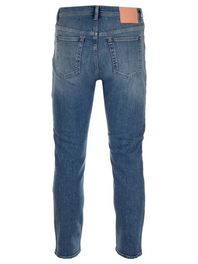 Shop Acne Studios Men's Light Blue Other Materials Jeans