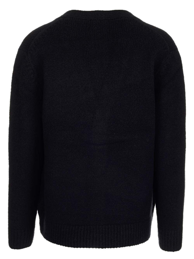 Shop Acne Studios Men's Black Other Materials Sweater