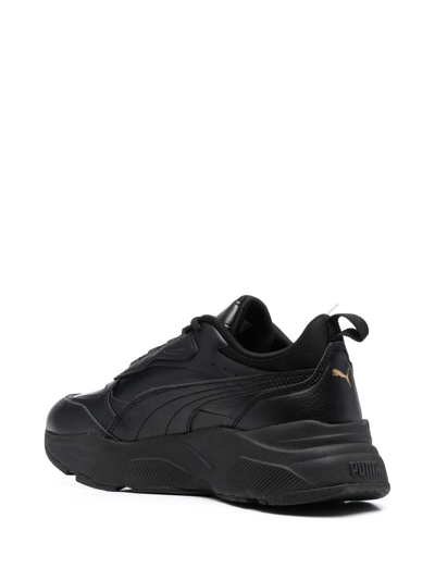 Shop Puma Cassia Low-top Sneakers In Black
