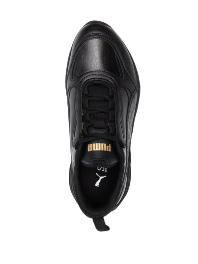 Shop Puma Cassia Low-top Sneakers In Black