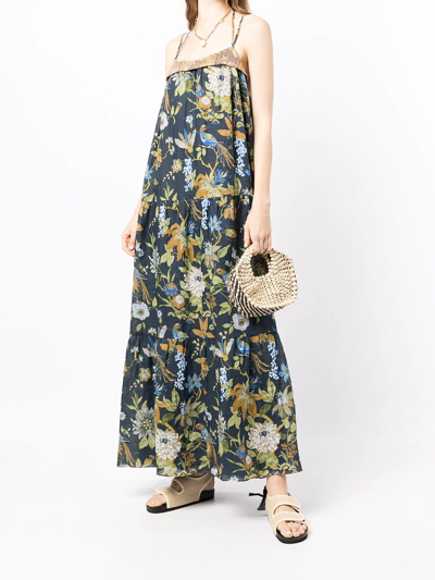 Shop Sir Diana Floral-print Dress In Mehrfarbig