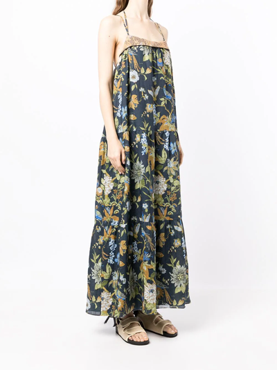 Shop Sir Diana Floral-print Dress In Mehrfarbig