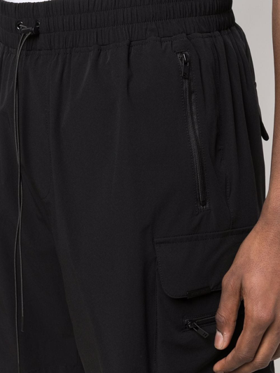 Shop Represent Drawstring-waist Shorts In Schwarz