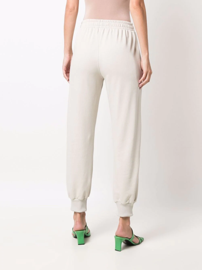 Shop Styland Logo-print Track Pants In Neutrals