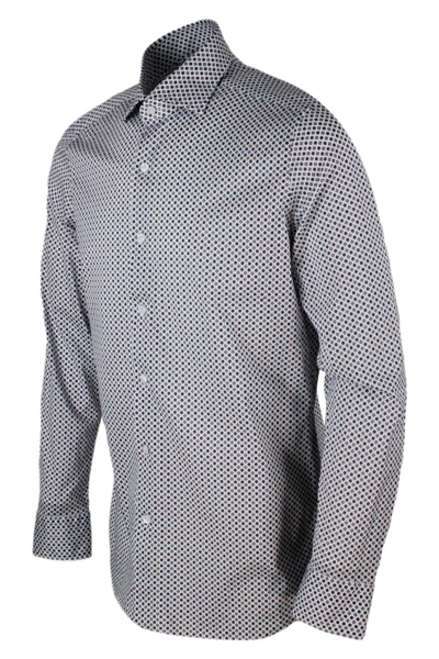 Shop Sonrisa Shirts In Bianco - Blu - Beige