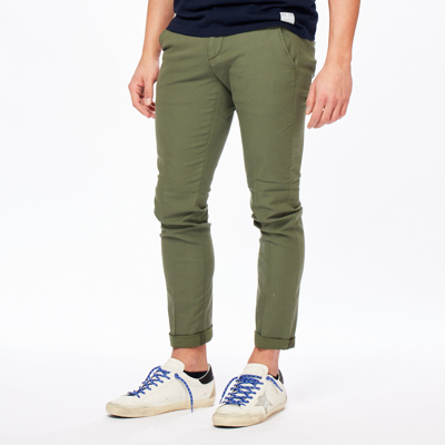 Shop Dondup Men's Trousers In Militare