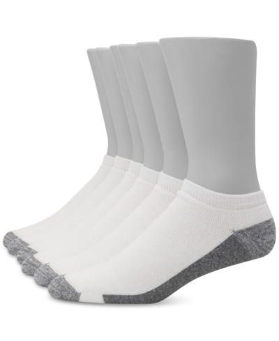 Hanes Men's 6-pk. Ultimate Xtemp Ultra Cushion Low Cut Socks In White