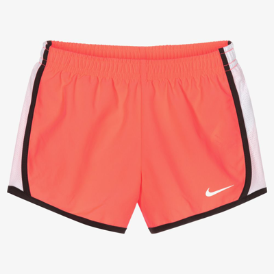 Shop Nike Girls Neon Pink Sports Shorts