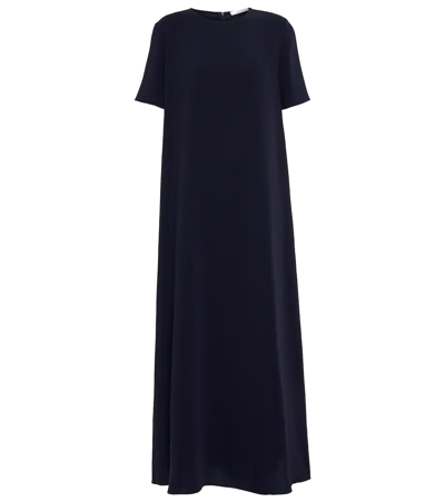 Shop The Row Robi T-shirt Maxi Dress In Navy