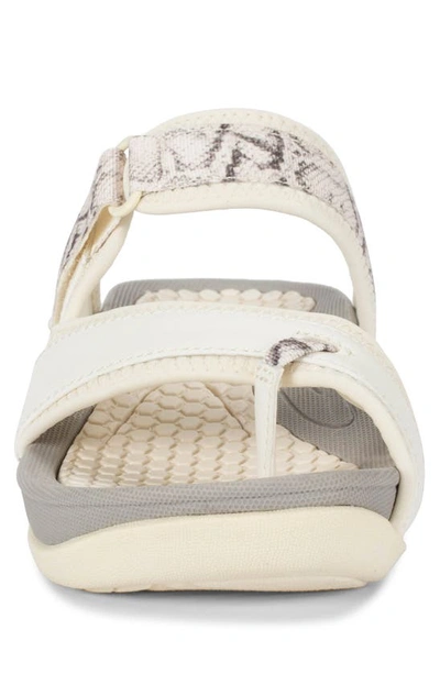 Baretraps Deserae Women's Slide Sandal Women's Shoes In Cream Snake