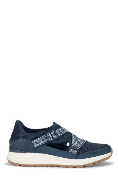 Shop Baretraps Bianna Mesh Cushioned Sneaker In Navy Blue