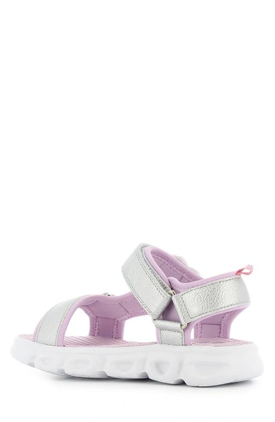 Shop Sprox Glow Light-up Sandal In Silver