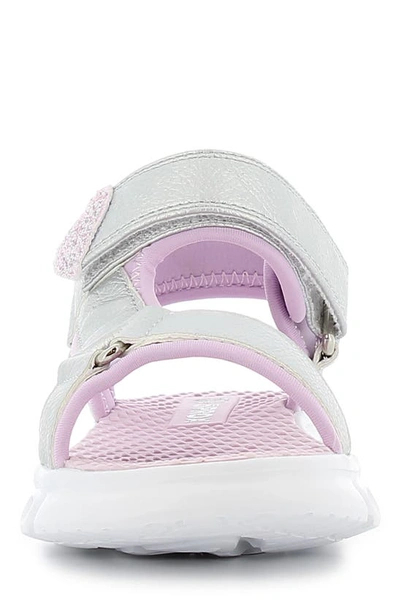 Shop Sprox Glow Light-up Sandal In Silver