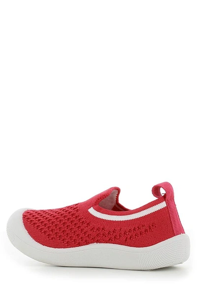 Shop Sprox Splash Knit Slip-on Sneaker In Fuchsia