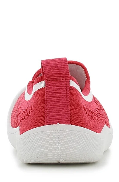 Shop Sprox Splash Knit Slip-on Sneaker In Fuchsia