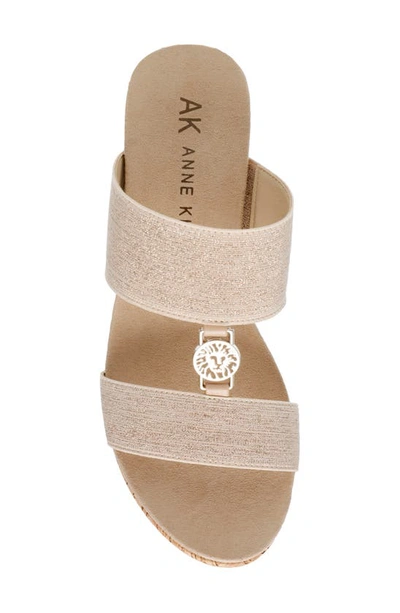 Shop Anne Klein Reese Platform Sandal In Natural