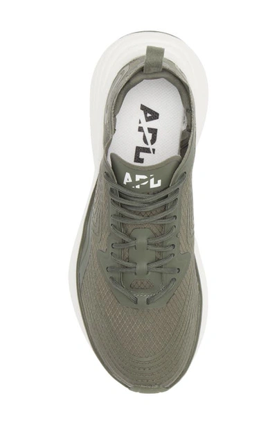 Shop Apl Athletic Propulsion Labs Streamline Running Shoe In Fatigue / White