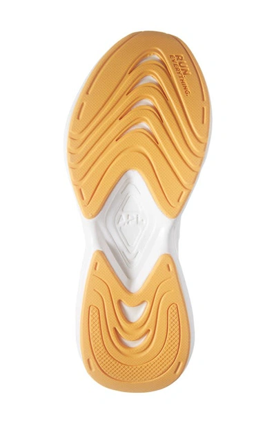 Apl Athletic Propulsion Labs Streamline Running Shoe In Mango / White
