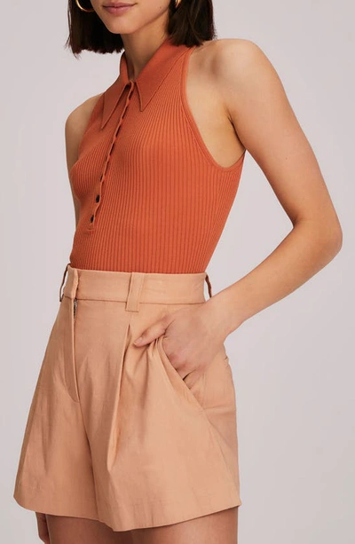 Shop A.l.c Asher Sleeveless Top In Flame