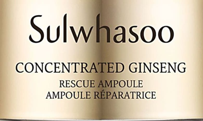 Shop Sulwhasoo Concentrated Ginseng Rescue Ampoule, 0.67 oz