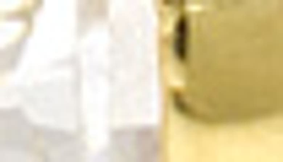 Cz By Kenneth Jay Lane 18k Gold Plated Round Cz Stud Earrings In Clear/gold
