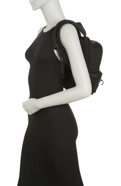 Shop Madden Girl Neoprene Backpack With Crossbody Pouch In Black