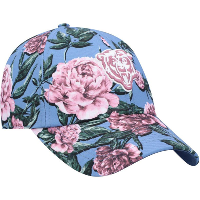 Shop 47 ' Blue Chicago Bears Peony Clean Up Adjustable Hat
