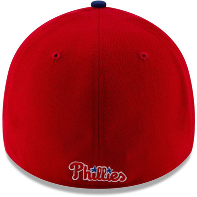 Shop New Era Red Philadelphia Phillies Game Team Classic 39thirty Flex Hat