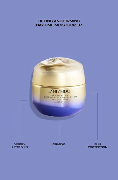 Shiseido 1.7 Oz. Vital Perfection Uplifting And Firming Day Cream Broad Spectrum Spf 30 Sunscreen