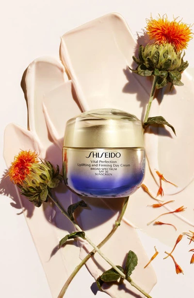 Shiseido 1.7 Oz. Vital Perfection Uplifting And Firming Day Cream Broad Spectrum Spf 30 Sunscreen