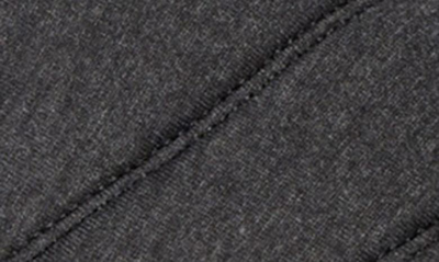 Shop Dearfoams Ashton Quilted Jersey Clog Slipper In Black