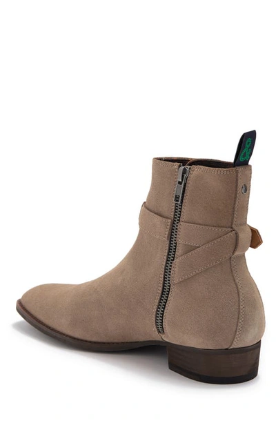 Paisley & Gray Studio Jod Boot In Latte Suede