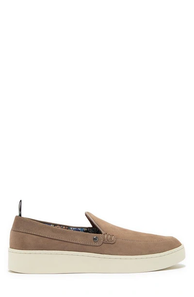 Paisley & Gray Street Style Slip-on Sneaker In Latte Suede