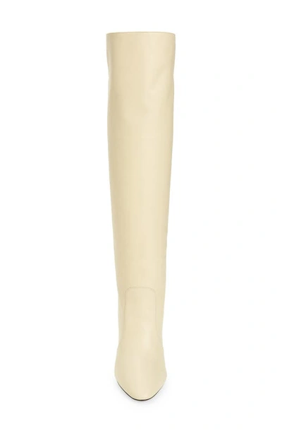 Saint Laurent Harper Tall Boot In Real Beige