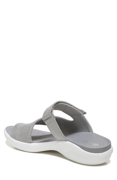 Shop Bzees Carry On Loop Toe Sandal In Silver Smoke Camo