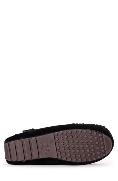 Muk Luks Jaylah Faux Shearling Lined Slipper In Black
